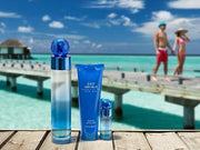 Perry Ellis 360 Very Blue for Men - 3 Pc Gift Set 3.4oz EDT Spray, 0.25oz EDT Spray, 3oz Shower Gel - Product Image