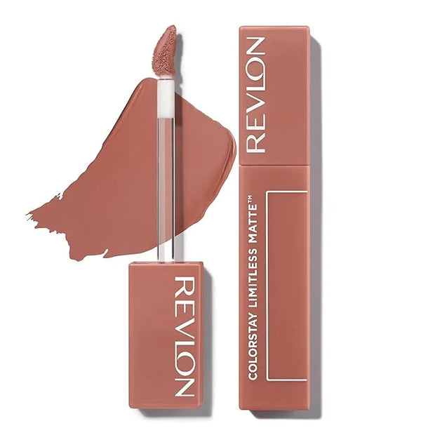 Revlon ColorStay Limitless Matte Liquid Lipstick, Vegan Formula, No-Budge, Longwear Lip Color, Long Lasting, Lightweight/C...