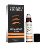 Nourish Mantra Eyebrow Growth Serum | Formulated with Redensyl, Biotin, Peptides & Amino Acids | Natural Eyebrow Serum and...