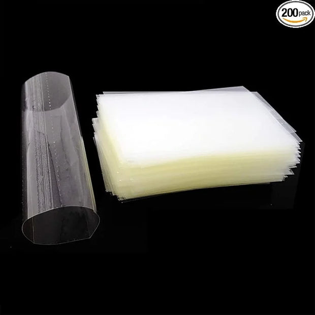 Honbay 200PCS Clear PVC Heat Shrink Balm