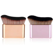 2Pcs Self Tan Brush Soft Body Makeup Brush Portable Self Tanning Brush Self Tanner Face Brush For Body & Leg Makeup（Rose G...