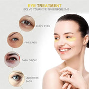 Gold Eye Mask – Collagen Under Eye Patches for Puffy Eyes, Dark Circles & Wrinkles – 20 Pairs (For Women & Men) - Product ...