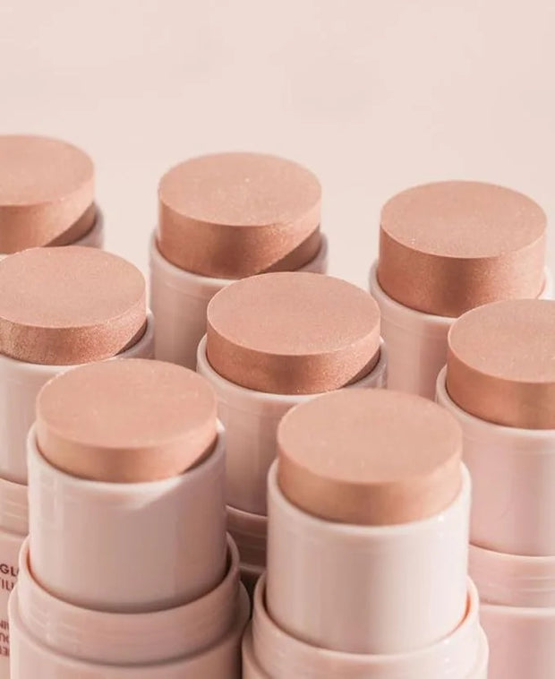 Wander Beauty On-the-Glow Blush and Illuminator - Strawberry Fields/Nude Glow - 7-in-1 Hydrating Cream Blush & Highlightin...