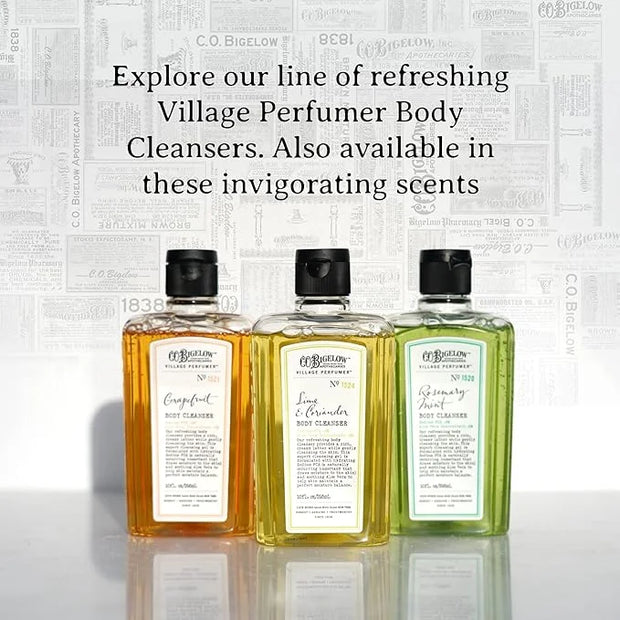 C.O. Bigelow Coconut Body Cleanser, Village Perfumer Moisturizing Gentle Body Wash for Men & Women with Aloe Vera, Sodium ...