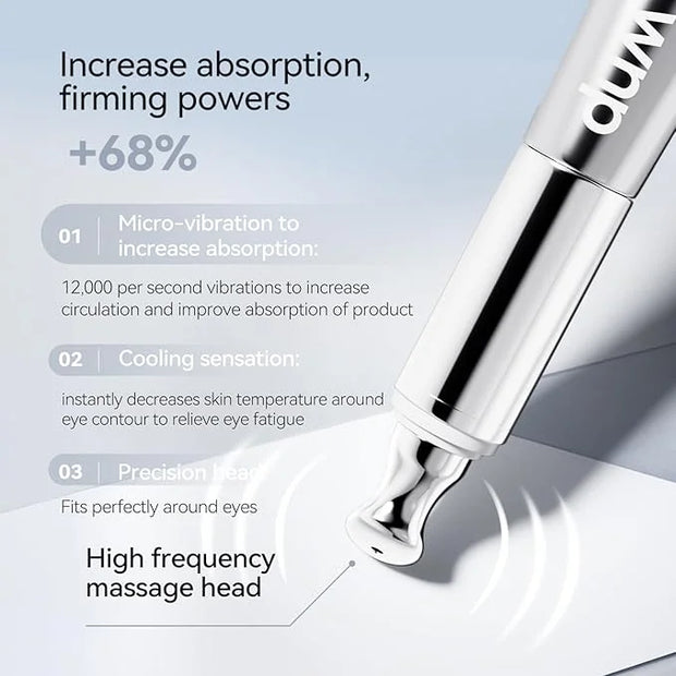 Eye Cream|Wrinkle Eraser Massaging Eye Cream, Multi-peptide Firming Eye Tightener, Anti-Aging Eye Cream for Puffiness and ...