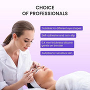 ARSVIDENS Reusable Silicone Patches for Brow Lamination Procedure & Lash Lift, Eco-Friendly Brow and Under Eye Pads for Pr...