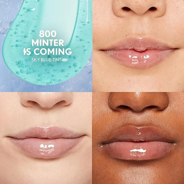 Covergirl Clean Fresh Yummy Plumper Lip Gloss, 800 Minter Is Coming, Plumper Gloss, Shiny, Vegan Formula, Easy to Apply, M...