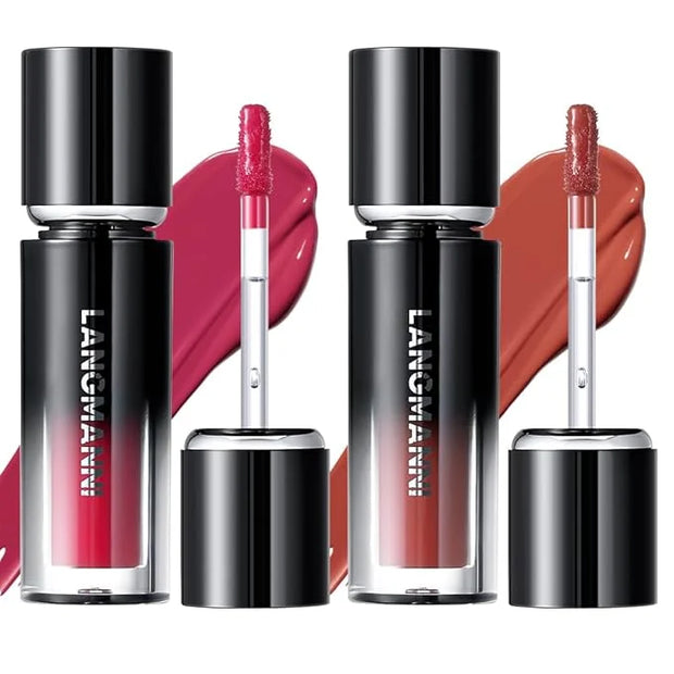 LANGMANNI Lip Oil Tint | Hydrating & Long-Lasting Lip Stain | Moisturizing And High Gloss Makeup,Non-Sticky Lip Stain For ...