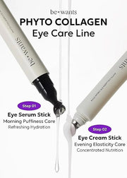 Bewants under eye cream for dark circles, cream stick for puffiness, bags, and wrinkles, Korean skincare solution for tire...