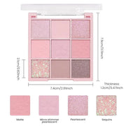Light Pink Eyeshadow Palette,Neutral Nude Powder Eye Shadow for Older Women,Highly Pigmented Natural Long Lasting Naturing...