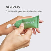 Meebak Eye Cream with Bakuchiol, Caffeine & Cica | Korean Anti-Aging Eye Treatment for Puffy Eye Bags, Dark Circles, Fine ...