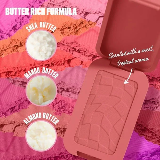 NYX PROFESSIONAL MAKEUP Buttermelt Powder Blush, Fade and Transfer-Resistant Blush, Up to 12HR Make Up Wear, Vegan Formula...