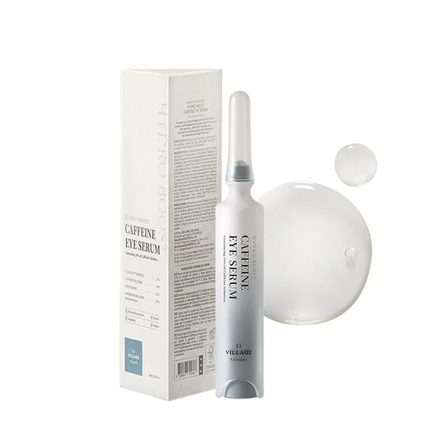 Hydro Boost Caffeine Eye Serum (0.33 fl.oz./10ml) With 10% Caffeine Solution Niacinamide & Hexapeptide-8 Depuff Elasticity...
