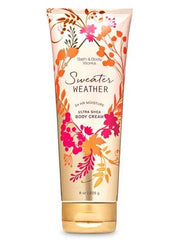 Sweater Weather - Ultra Shea Body Cream and Fine Fragrance Mist - Fall 2020 - Bath and Body Works - Product Image