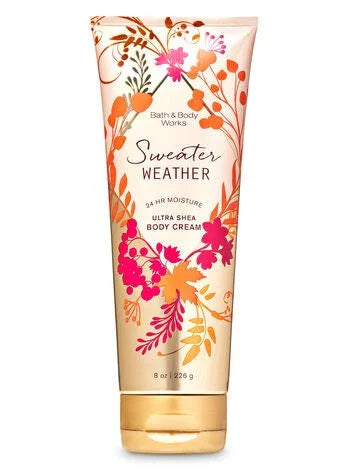 Sweater Weather - Ultra Shea Body Cream and Fine Fragrance Mist - Fall 2020 - Bath and Body Works - Product Image