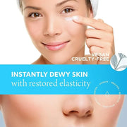Hyaluronic Acid & Vitamin E Eye Cream - For Dark Circles and Puffiness, Moisturizing & Anti-aging Under Eye Cream - Cruelt...