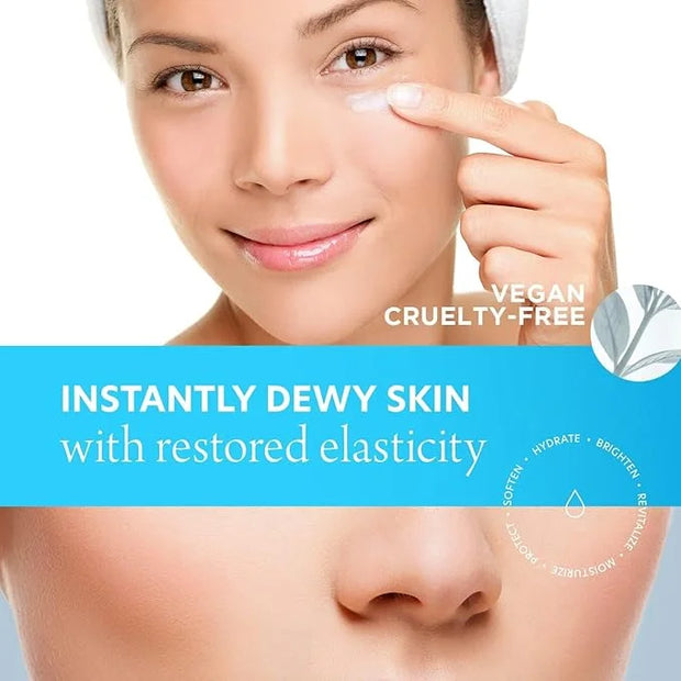 Hyaluronic Acid & Vitamin E Eye Cream - For Dark Circles and Puffiness, Moisturizing & Anti-aging Under Eye Cream - Cruelt...