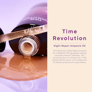 MISSHA Time Revolution Night Repair Face Serum Ampoule (5th Gen) - Overnight Probiotic Skincare for Intensive Repair and R...