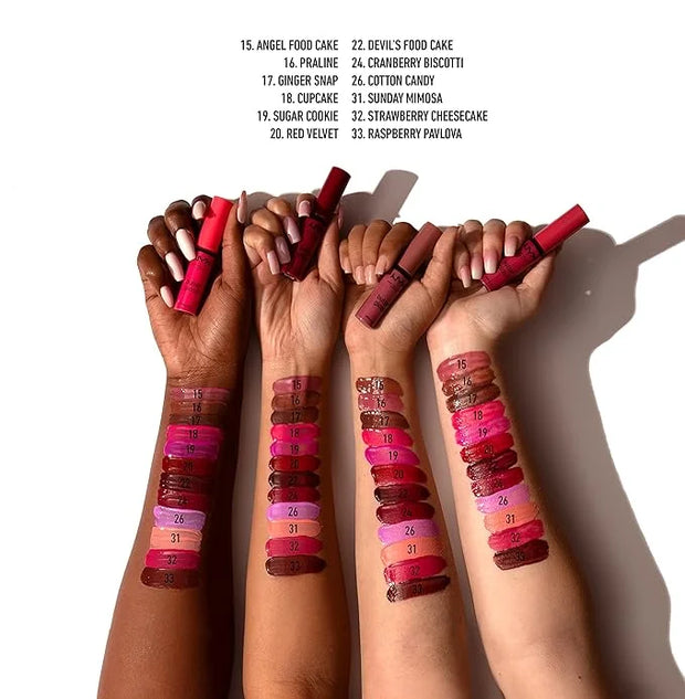 NYX PROFESSIONAL MAKEUP Butter Gloss, Non-Sticky Lip Gloss - Pack Of 3 (Angel Food Cake, Creme Brulee, Madeleine) - Produc...