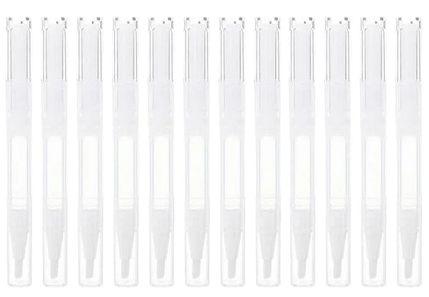12 Pcs 3 ml Transparent Empty Nail Oil ml