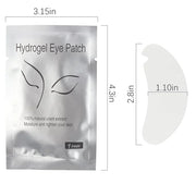 100 Pair V Shape Under Eye Gel Pads Hydrogel Eye Patches For Eyelash Extension, Lint Free Under Hydrogel Eye Mask Pads Las...