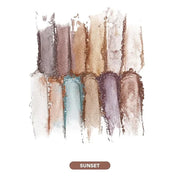 L.A. COLORS Day to Night 12 Color Eyeshadow, Sunset CES425 - Product Image