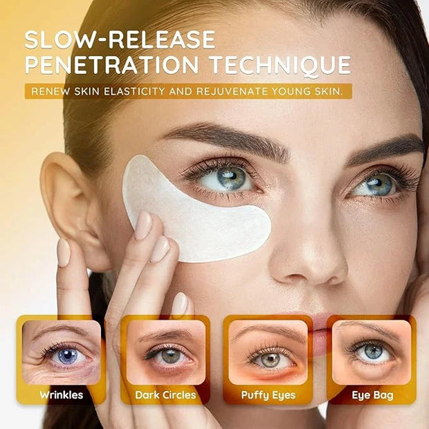 Enaskin Naturals Under Eye Patches for Dark Circles: Premium Gels Pads - Reduce Eye Bags, Wrinkles & Puffy - Skin Treatmen...