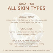 Dionis - Goat Milk Skincare Scented Hand Cream (1 oz) Set of 6, Moisturizing Lotion for Dry Skin, Good for Sensitive Skin,...