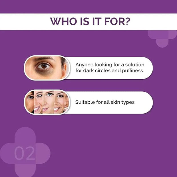 The Derma Co 5% Caffeine Under Eye Serum | Helps Reduce Dark Circles & Puffiness | Gives Long Lasting Hydration | Gentle o...