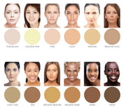 Mineral Powder Foundation for Sensitive Skin, Powder Sunscreen with SPF 26, All Natural Ingredients, Anti-oxidant protecti...
