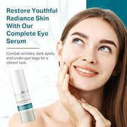 Sun Coast Sciences - Complete Eye Serum by Dr. Mark Rosenberg for Wrinkle Reduction, Dark Spot Fading, and Under-Eye Bags ...