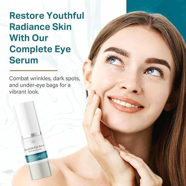 Sun Coast Sciences - Complete Eye Serum by Dr. Mark Rosenberg for Wrinkle Reduction, Dark Spot Fading, and Under-Eye Bags ...