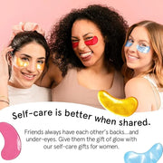 grace & stella Under Eye Patches (12 pairs) - Birthday Gifts for Women - Travel Essentials - Eye Masks for Puffy Eyes and ...