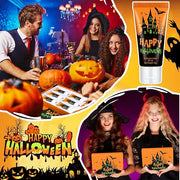 6 Pcs Halloween Gifts Travel Size Sunscreen Spf 30 Mini Sunscreen Lotion 1oz Travel Water Resistant Sunscreen Lotion for H...