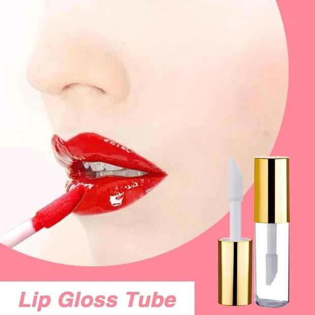 AMORIX 50PCS Mini 1.2ml Lip Gloss Tubes with Wand Empty Lip Gloss Containers Refillable Travel Lip Balm Tubes for Samples ...