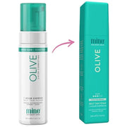 Minetan Olive Self Tan Foam | Color Base Collection - Dark Olive Bronze Finish, 1 Hour Express, Face & Body Fake Tanner, C...