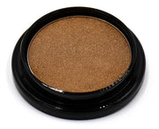 Antique Gold Carmel Bronze Shimmer Pressed Powder Single Vegan Eyeshadow; Talc, Paraben & Cruelty Free - Product Image