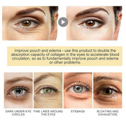 30 Pairs 24K Gold Eye Masks, Crystal Collagen Gel Eye Patches for Puffy Eyes, Reducing Fine Lines, Eye Bags, Moisturizing ...