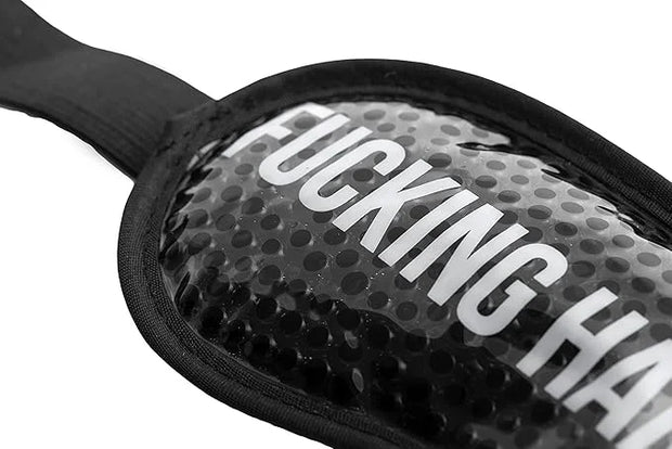 Fisura - Cooling gel eye mask F*cking hangover. Black hangover eye mask. Gel mask for puffy eyes and dark circles. Cold/Wa...