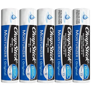 ChapStick Moisturizer 2-in-1 Lipcare 5-Pack (3