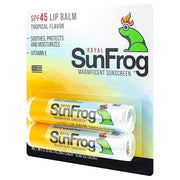 Royal SunFrog | 2-Pack Tropical Lip Balm with SPF 45 Sun Protection | Protects, Soothes, and Moisturizes with Vitamin E an...