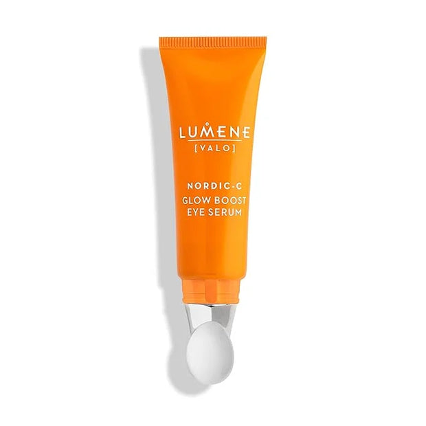 Lumene Nordic-C [Valo] Bright Eyes All-In-One Eye Treatment - Eye Serum for Dark Circles + Puffiness - Formulated with Vit...