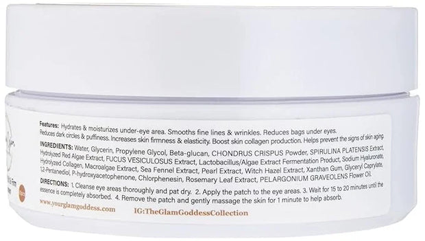 Luxury Under Eye Gel Patches: Reduce Dark Circles & Puffiness and Anti Wrinkle, Under Eye Bags,Eye Gel Treatment,Collagen ...