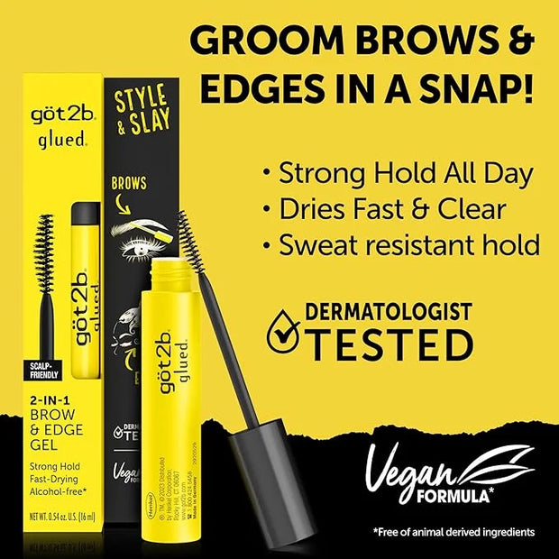 Got2b Glued Brows & Edges Gel - Product Image