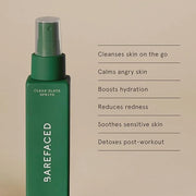 Barefaced Clean Slate Spritz 4 Fl Oz - Hypochlorous Acid Mist for Face & Body, Cleanses Skin on the Go, Setting Spray For ...
