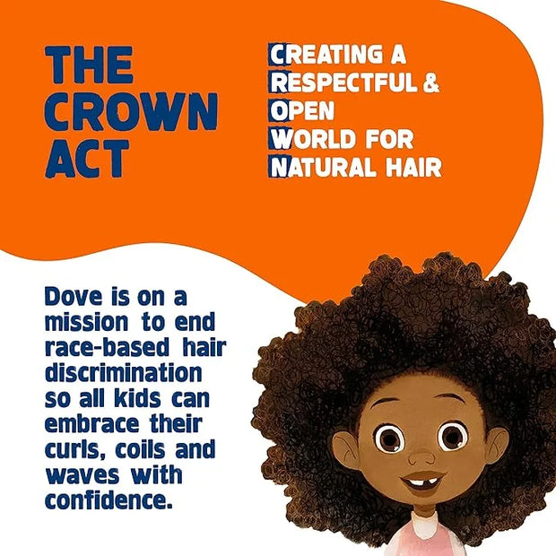 Dove Shampoo and Conditioner Set + Detangler Spray for Kids - Kids Hair Love Collection, Shampoo and Conditioner, Curly an...