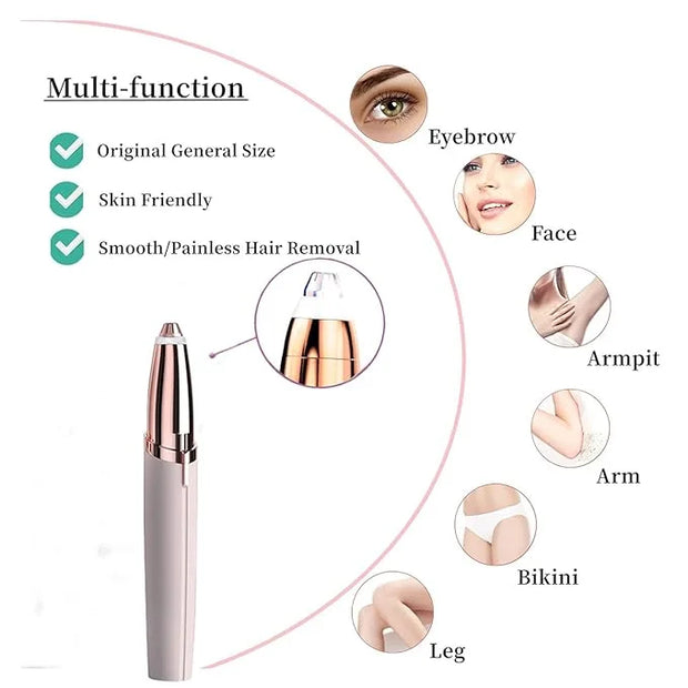 Eyebrow Hair Remover Replacement Heads for Finishing Touch Flawless Facial Hair Remover,Painless Replacement Blades for Fl...