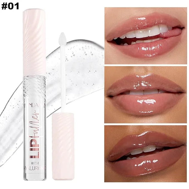 clear Lip Gloss Lip Plumper Gloss Tinted Lipgloss Lip Oil Teens Moisturizing Lipstick Lip Balm High Shine And Vegan Plumpi...