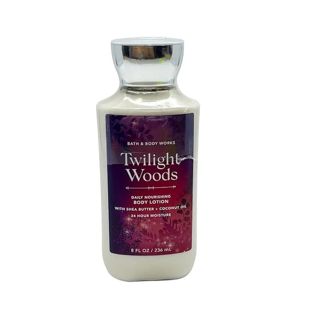 Bath and Body Works,TWILIGHT WOODS SET,shower gel,body lotion,fragrance mist.10 oz.!! - Product Image