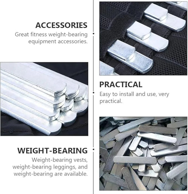 16pcs Load Bearing Plate Fitness Weighted Plates Weighted - Product Image